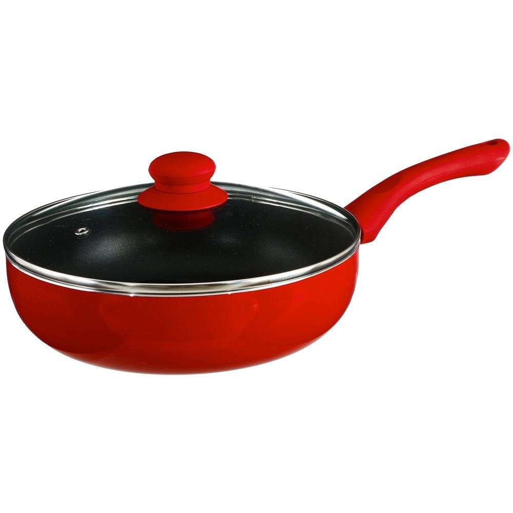 Padella In Alluminio D24 Con Coperchio - Foto 1