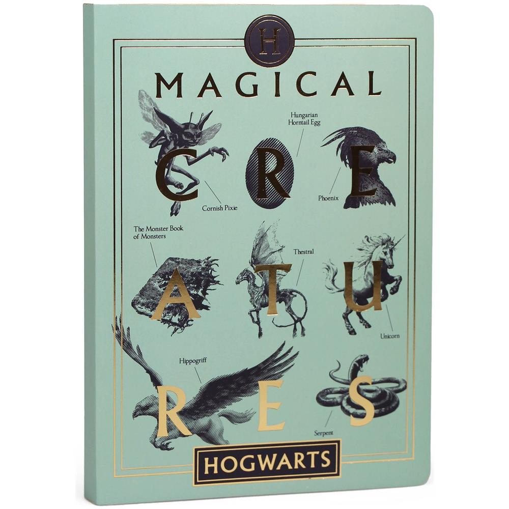Harry Potter - Taccuino Flessibile A5 Delle Creature Magiche - Foto 1