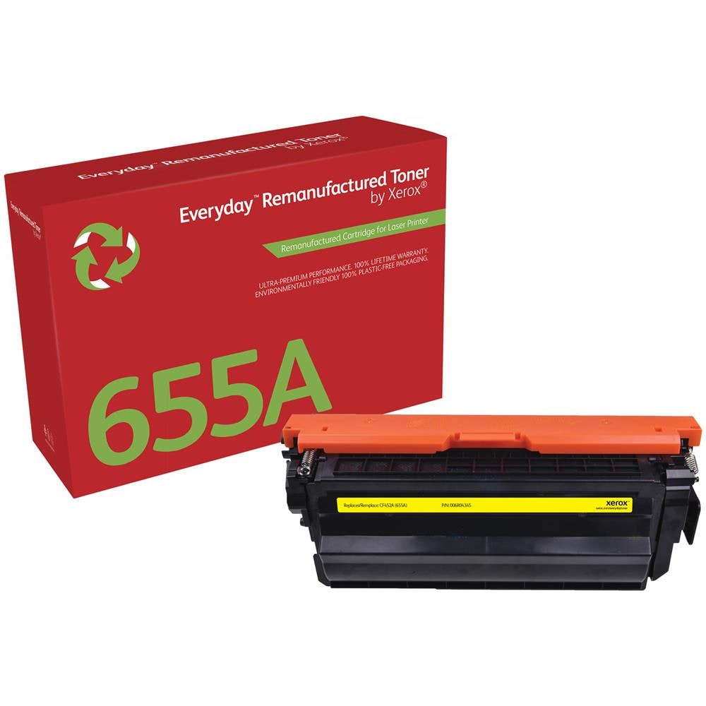 TONER RIGENERATO - Everyday Giallo di per HP 655A (CF452A), Capacità standard - Foto 1