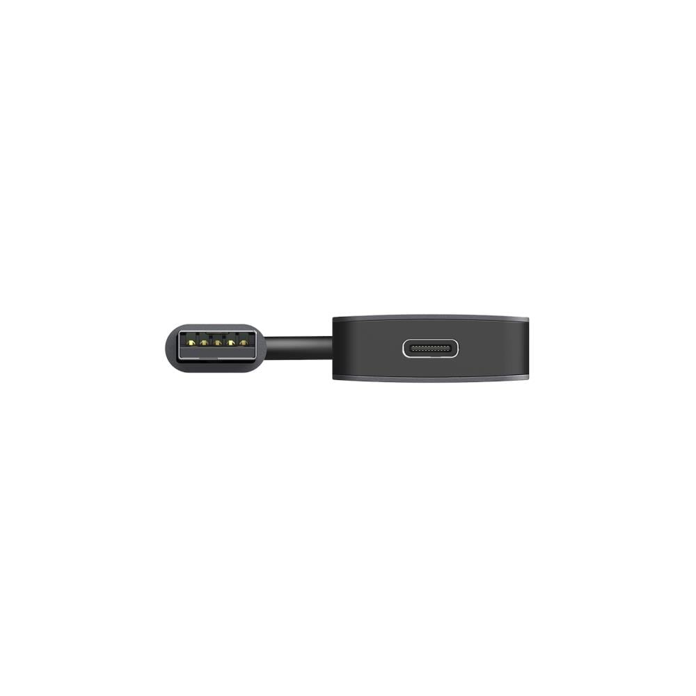 Hub da USB-A a 2x USB-A + 2x USB-C Colore Grigio - Foto 2