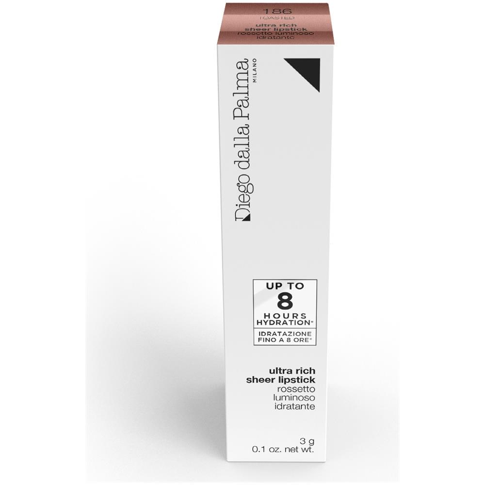 Ultra Rich Sheer Lipstick 186 Toasted - Caramello 3g - Foto 5