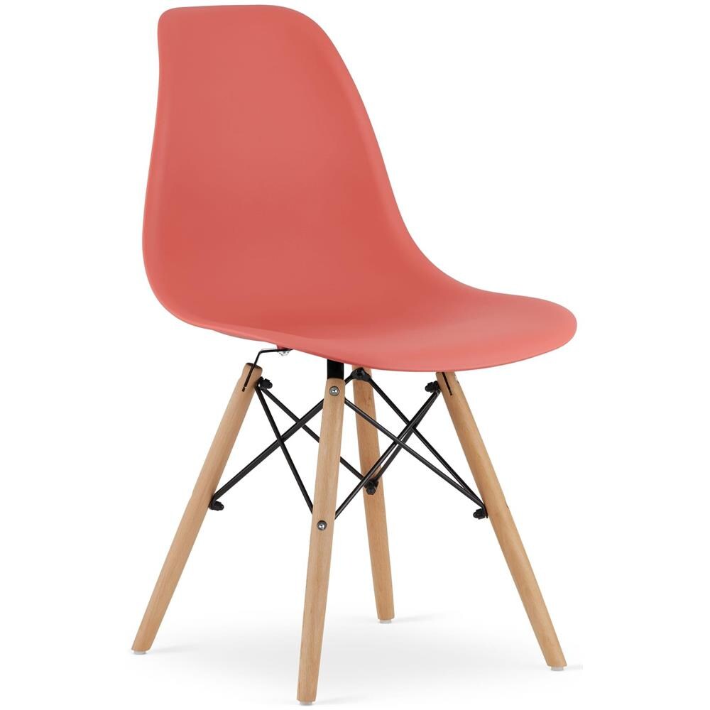 Sedia OSAKA Design ergonomico Gambe naturali Cynnber x2 - Foto 2