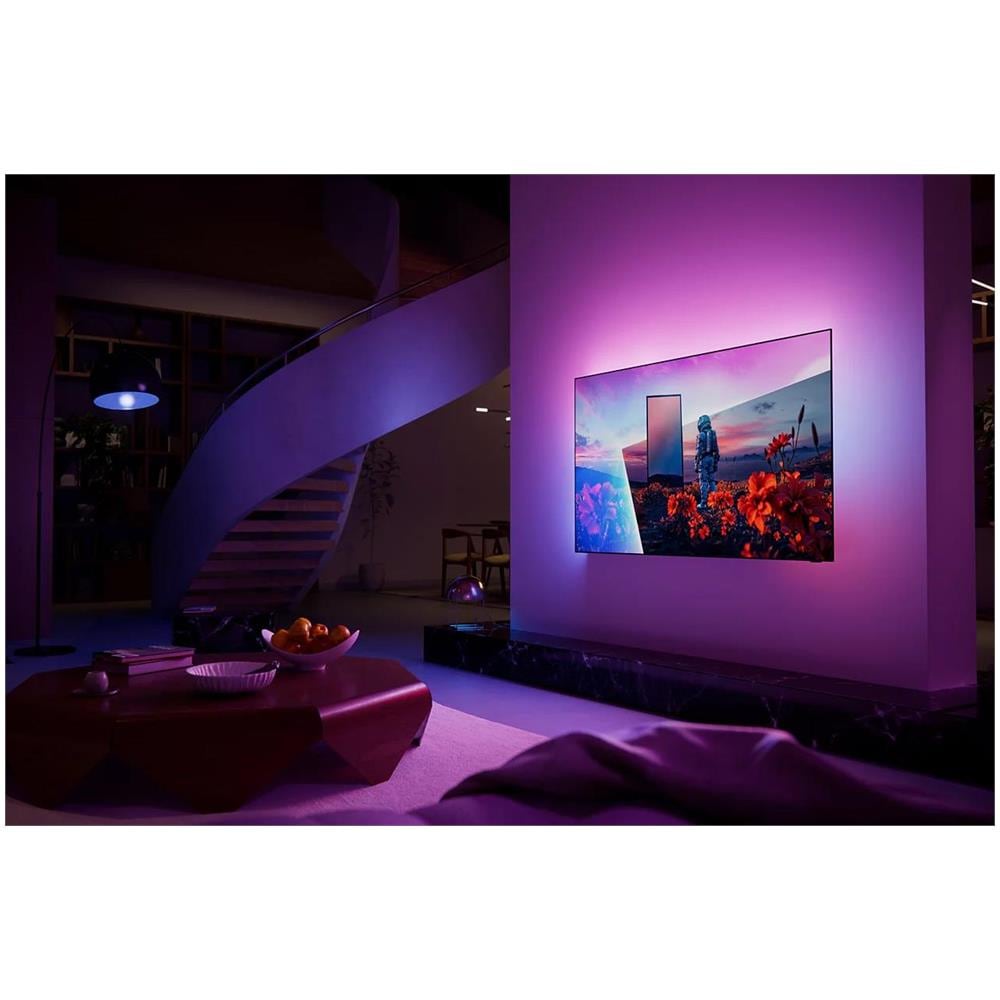 Ambilight TV OLED 77OLED811/12 77 Pollici 4K Ultra HD Smart TV TITAN OS 165Hz Dolby Vision - Foto 4