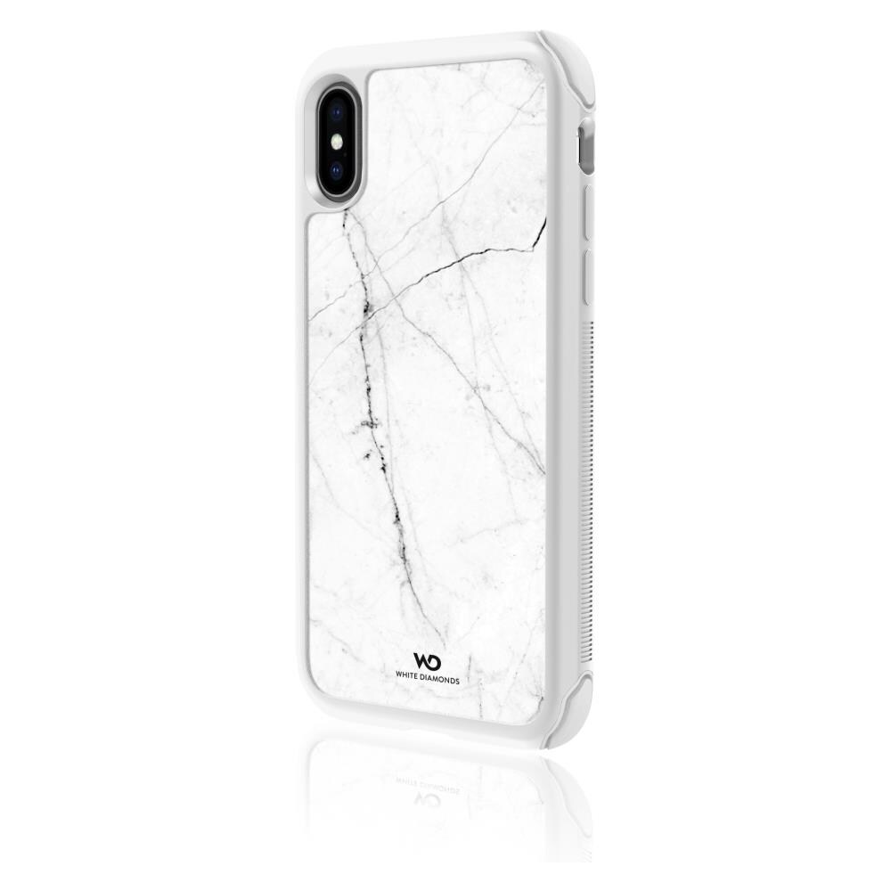 Marble Cover White / Blk Iphone Xs / X - Foto 1