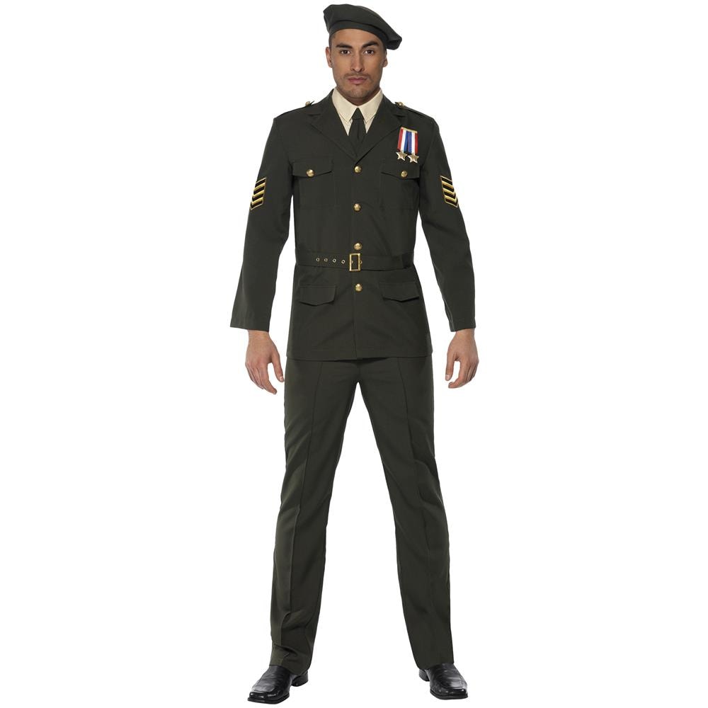 Costume Da Ufficiale Militare Per Adulto - Taglia: L - Foto 1