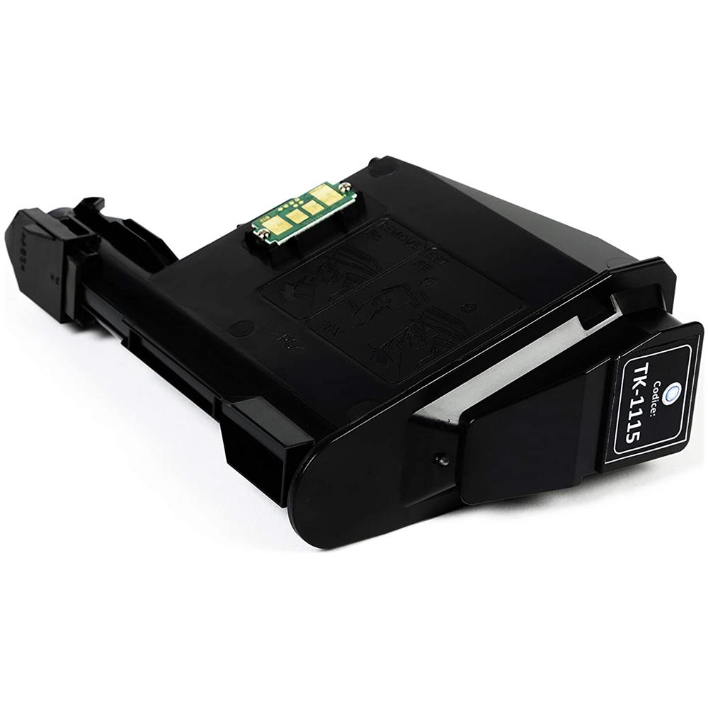 TONER COMPATIBILE - Kyocera Tk-1115 1t02m50nl0 Per Fs-1041, Fs-1220mfp, Fs-1320mfp Fornito Di Intelligent Chip Capacità 1600 Copie Made In Italy - Foto 2