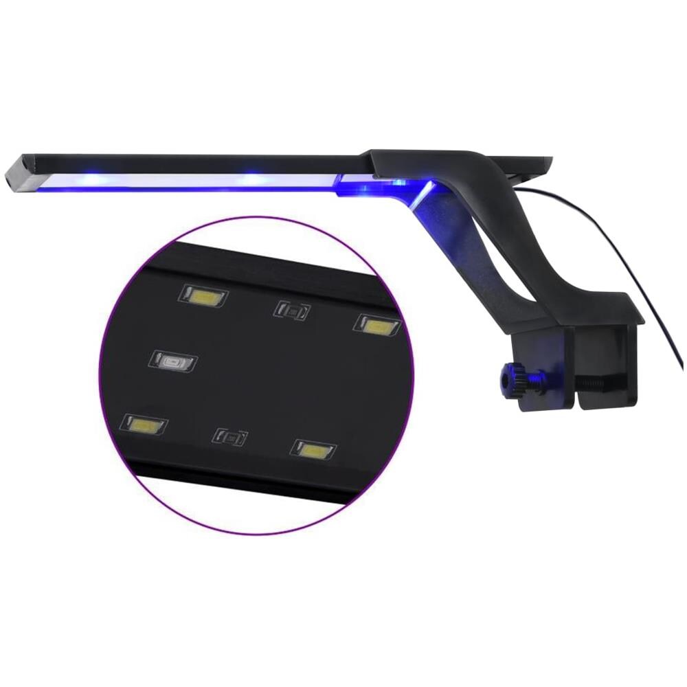 Luce a LED per Acquario con Morsetti 25-45 cm Blu e Bianco - Foto 3
