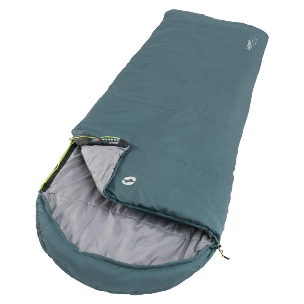 Sacco A Pelo Campion Lux Cerniera A Sinistra Verde Acqua - Foto 2