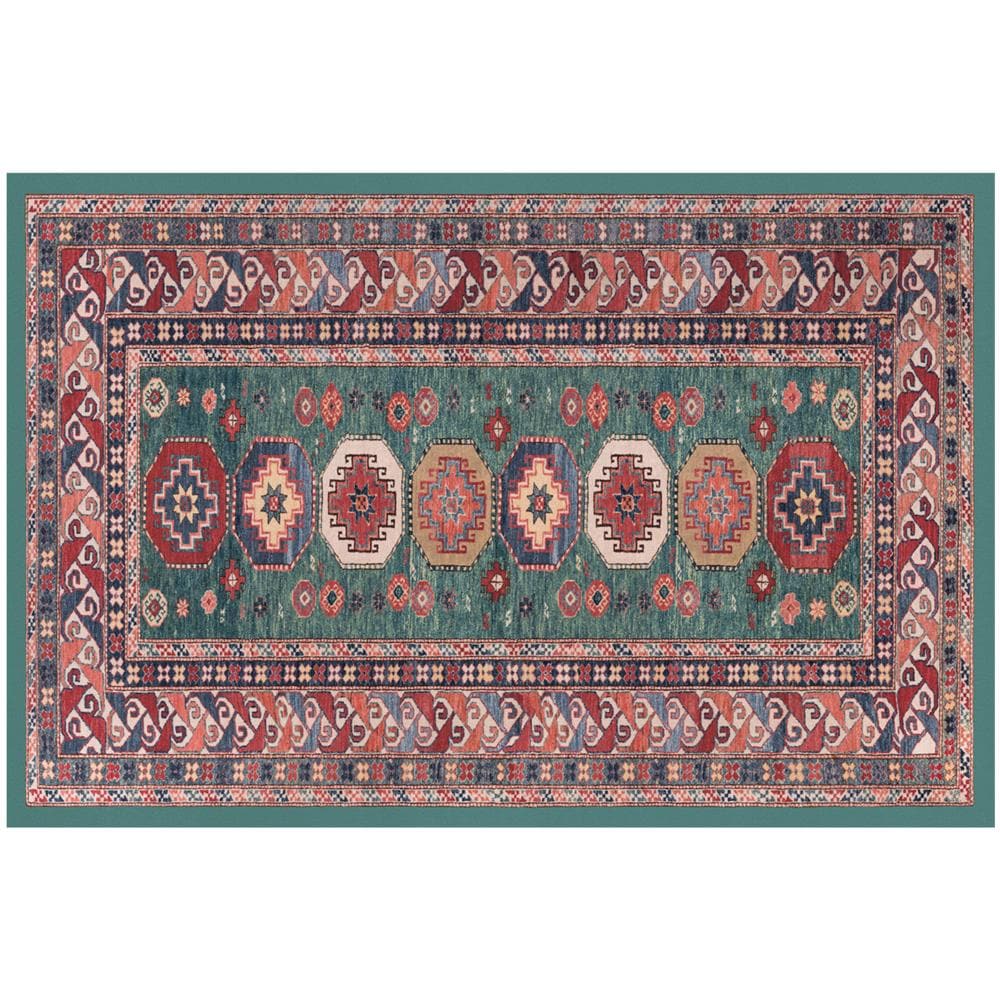 Tappeto Antiscivolo Stampa Digitale Linea Emozioni D''oriente Dis. Kazak 201x314 Kazak - Foto 1