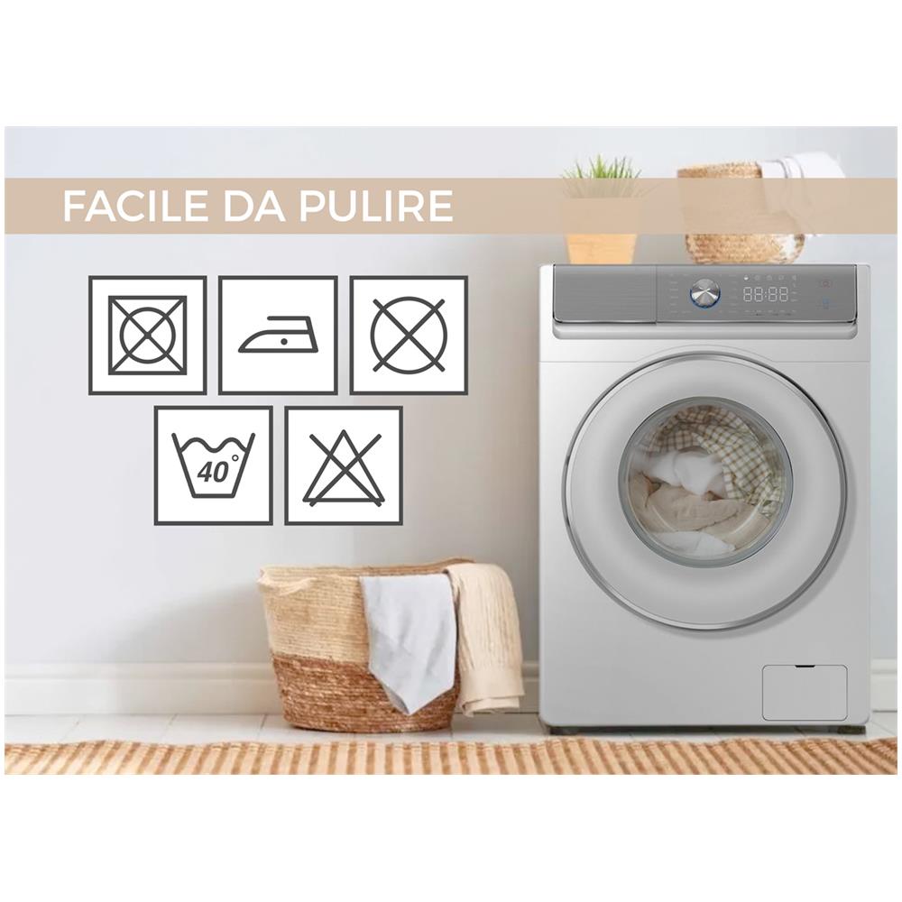 Tovaglia Per Salotto Cucina Tavolo In Cotone Made In Italy 100% Cotone Garda Rp 140x180 Garda - Foto 2