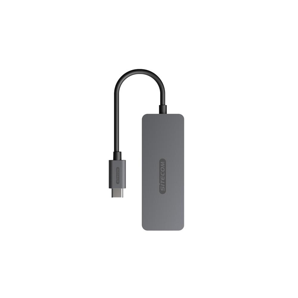 Hub da USB-C a 2x USB-A + 2x USB-C Colore Grigio - Foto 2