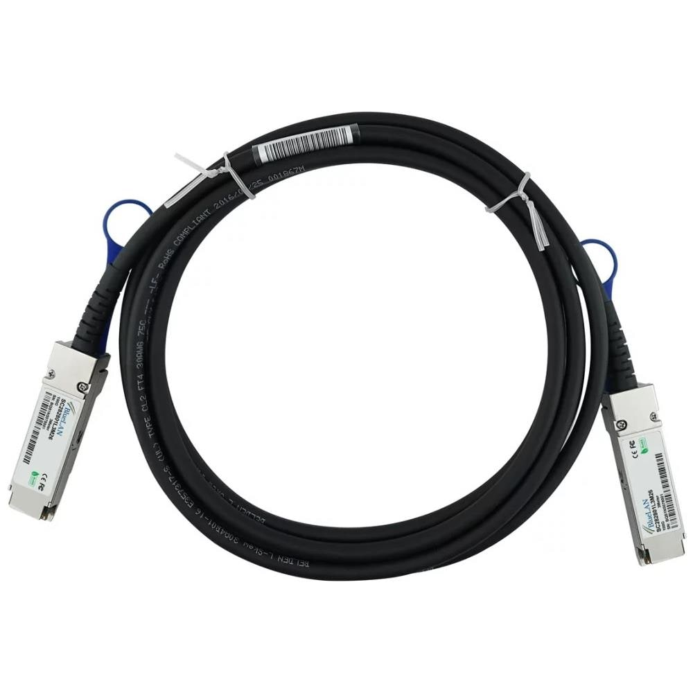 QSFP28-DAC-0.5M-SO cavo InfiniBand e in fibra ottica 0,5 m Nero - Foto 1