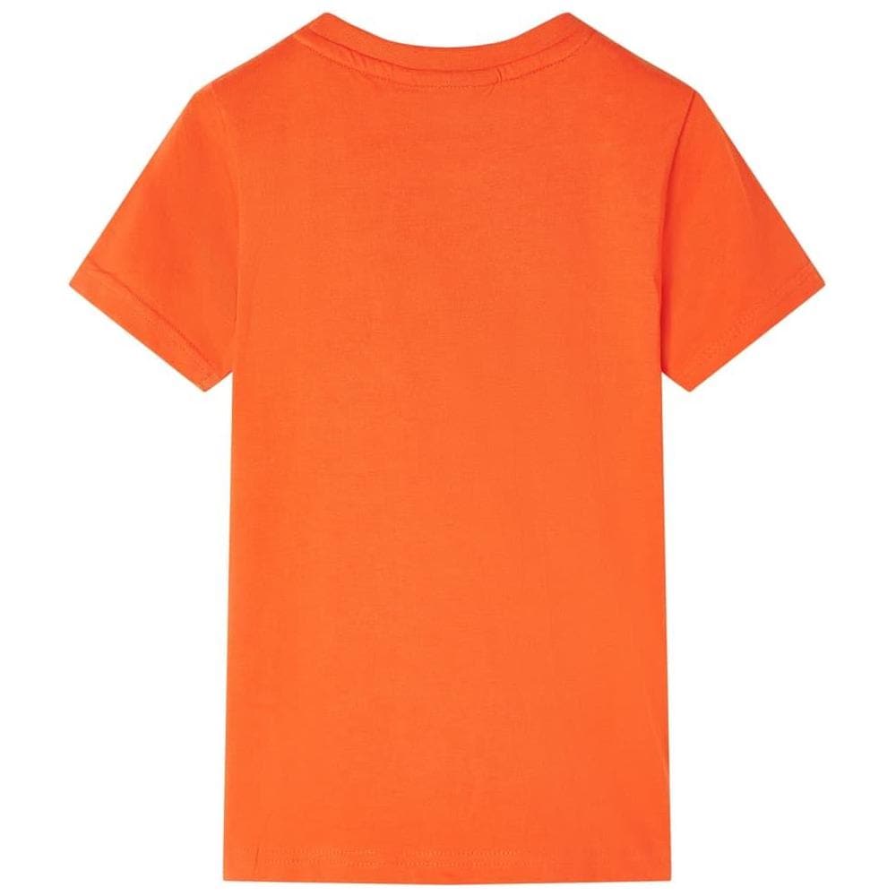 Maglietta per Bambini Arancione Scuro 128 - Foto 2
