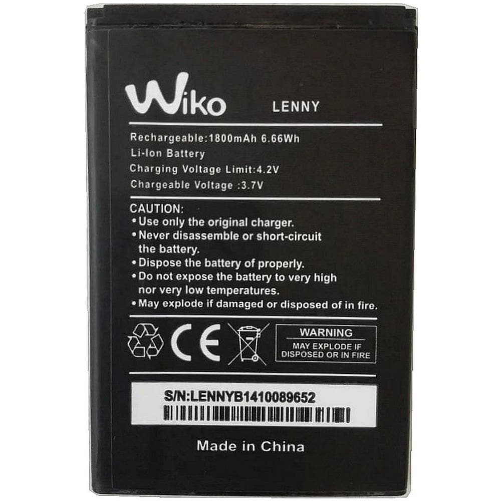 Sostituzione Batteria Pila Ricambio Originale 2000mah Per Lenny 1 / 2 / 3 - Foto 3