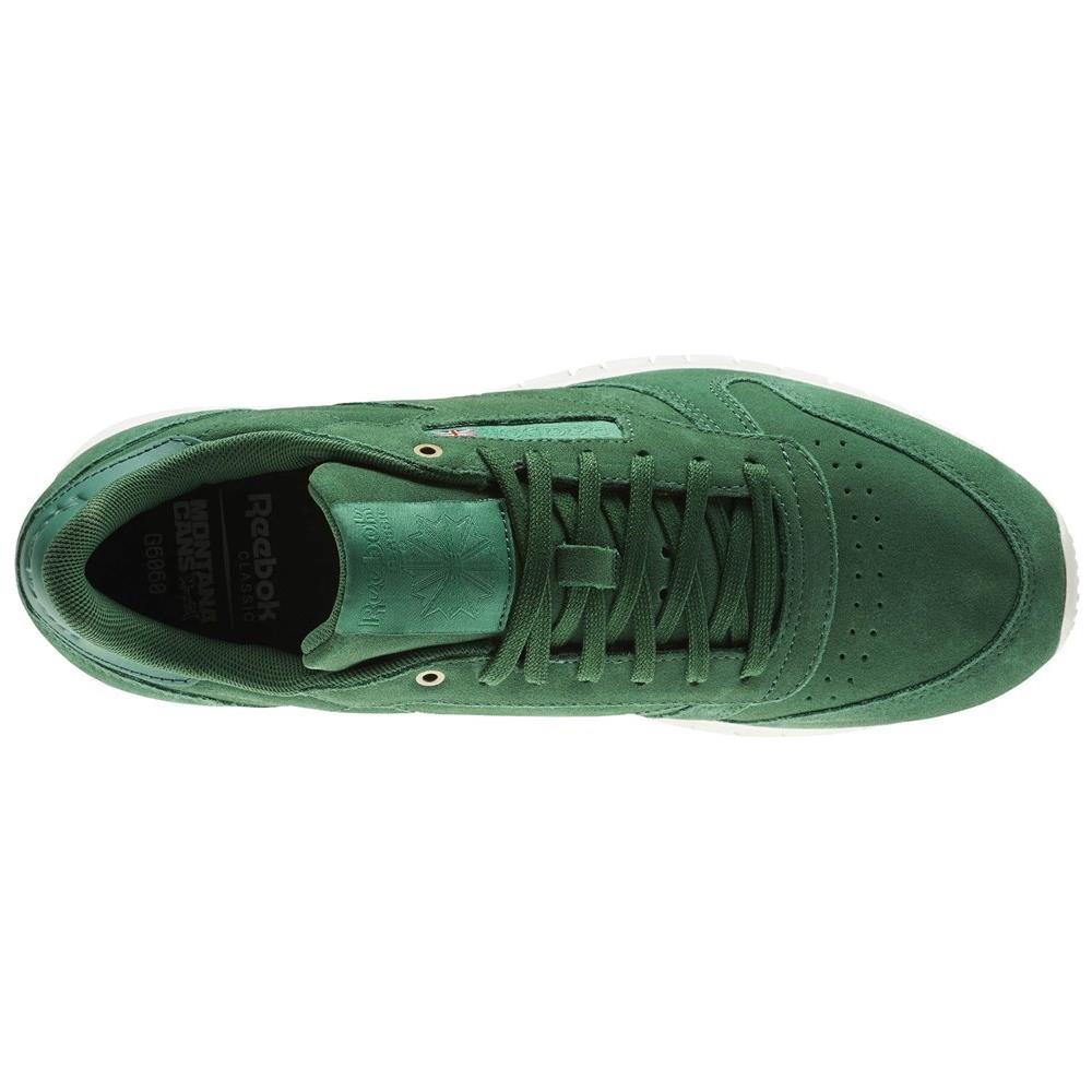Scarpe Classic Leather Montana Cans Collaboration Cm9607 Taglia 45 Colore Verde - Foto 4