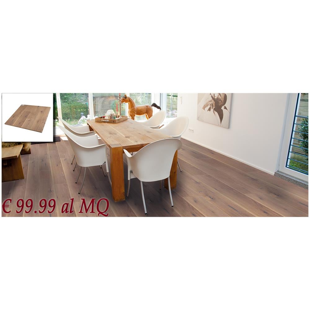 Lotto Stock Maxilistone 50mq Castle Aztec Rovere Affumicato Antichizzato Oliato - Foto 1