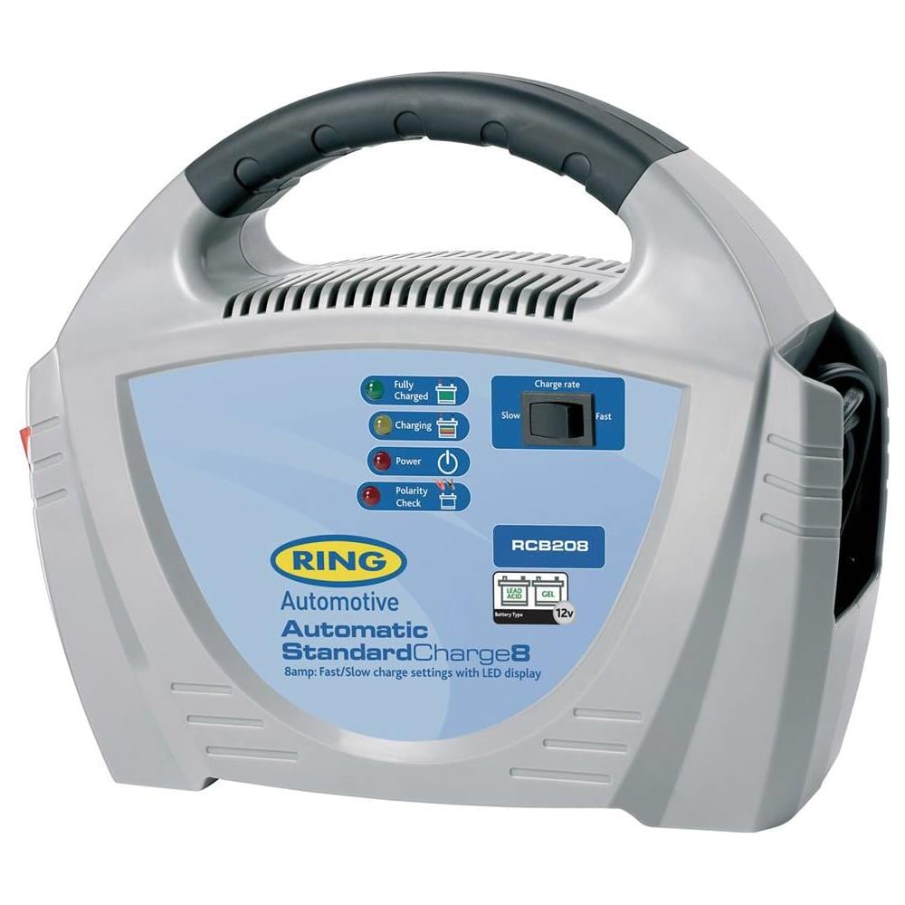 Recb208 Caricabatteria Portatile Fai Da Te 12v 8 Amp - Foto 1