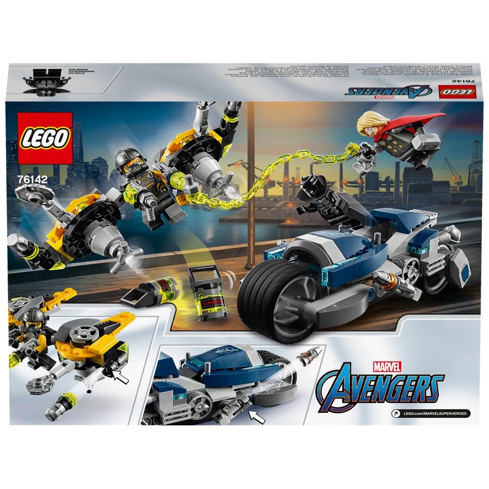 76142 Super Heroes - Avengers: Attacco della Speeder Bike - Foto 10