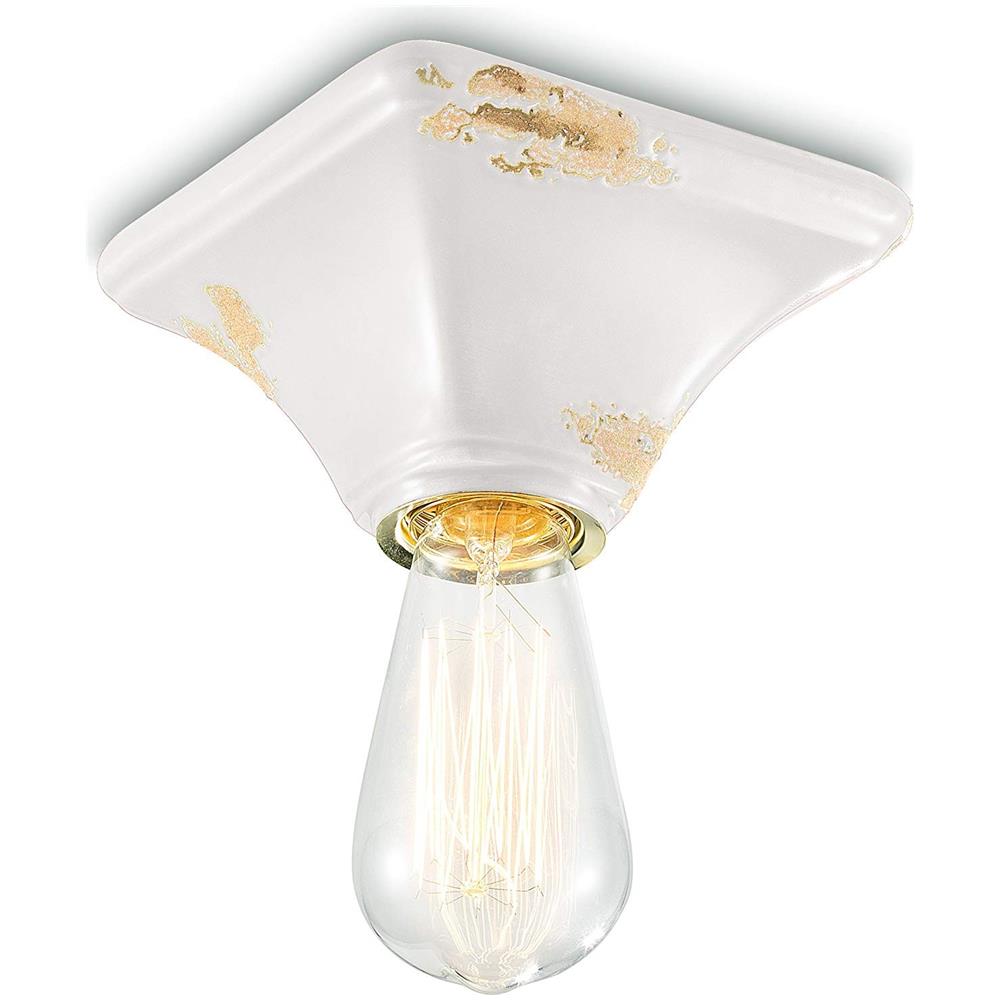 Vintage C135, Plafoniera, - Bianco - Foto 1