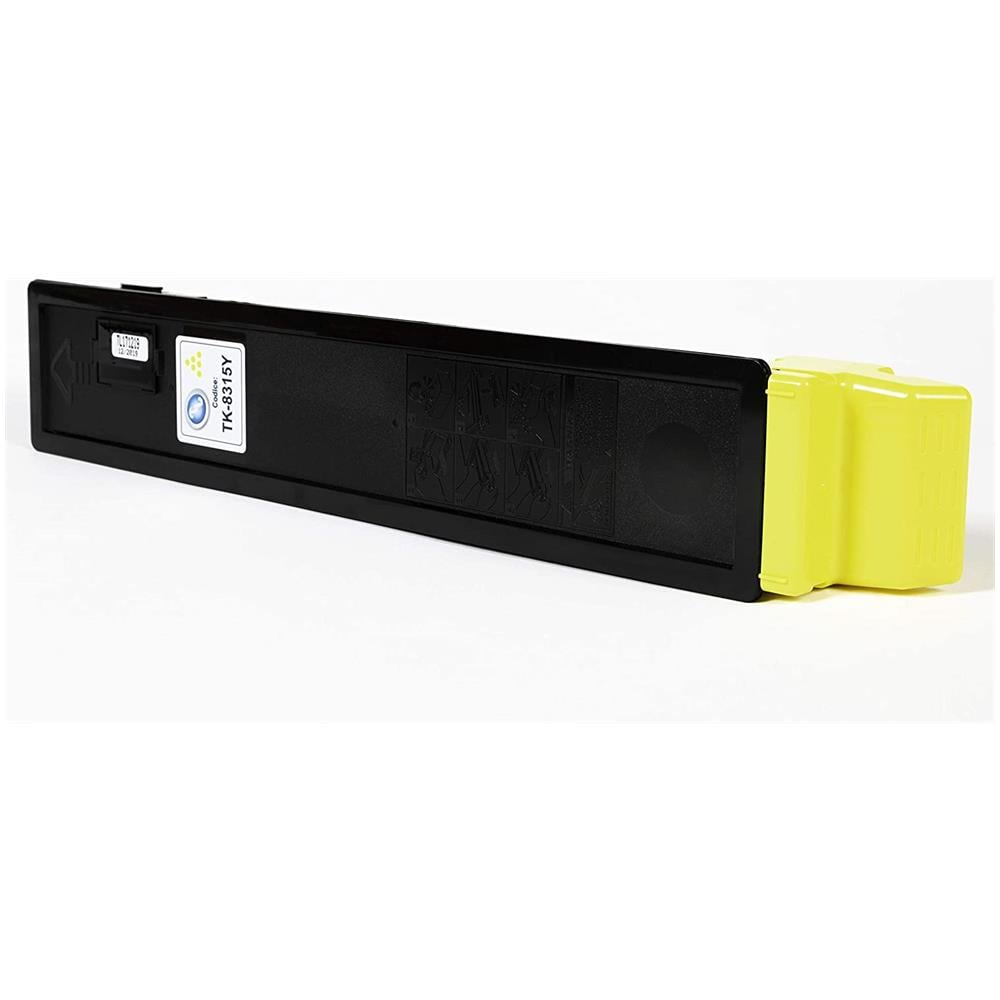 TONER COMPATIBILE - Kyocera Tk-8315y Giallo 1t02mvanl0 Per Taskalfa 2550ci Fornito Di Intelligent Chip Capacità 6000 Copie Made In Italy - Foto 5