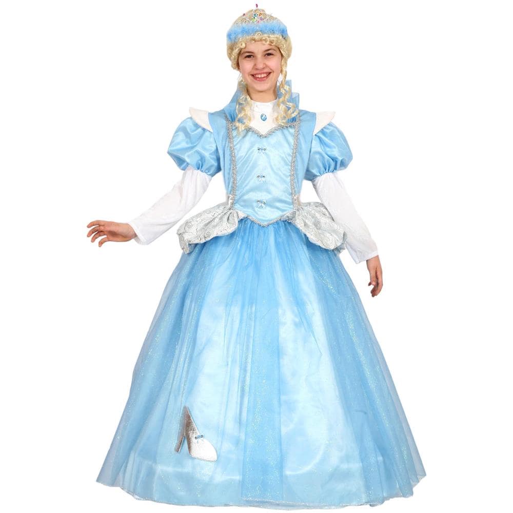 Costume Cenerentola Di Vestito Carnevale 6/7 Anni - Foto 1