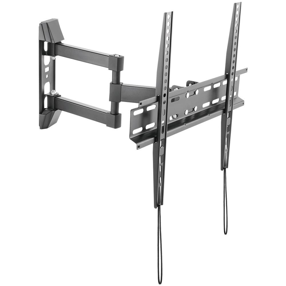 247 Supporto da Parete Inclinabile 3 Orientabile con 2 Snodi per Monitor con Portata 35 Kg e Vesa Fino a 400x400mm Colore Nero - Foto 2