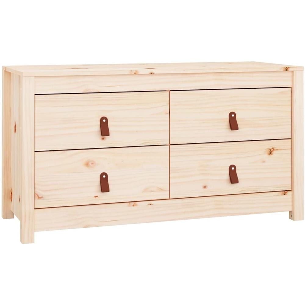 Armadietto Miele 100x40x54 Cm In Legno Massello Di Pino - Foto 2