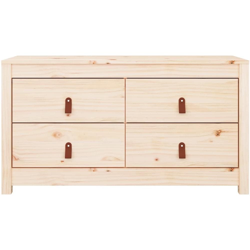 Armadietto Miele 100x40x54 Cm In Legno Massello Di Pino - Foto 3