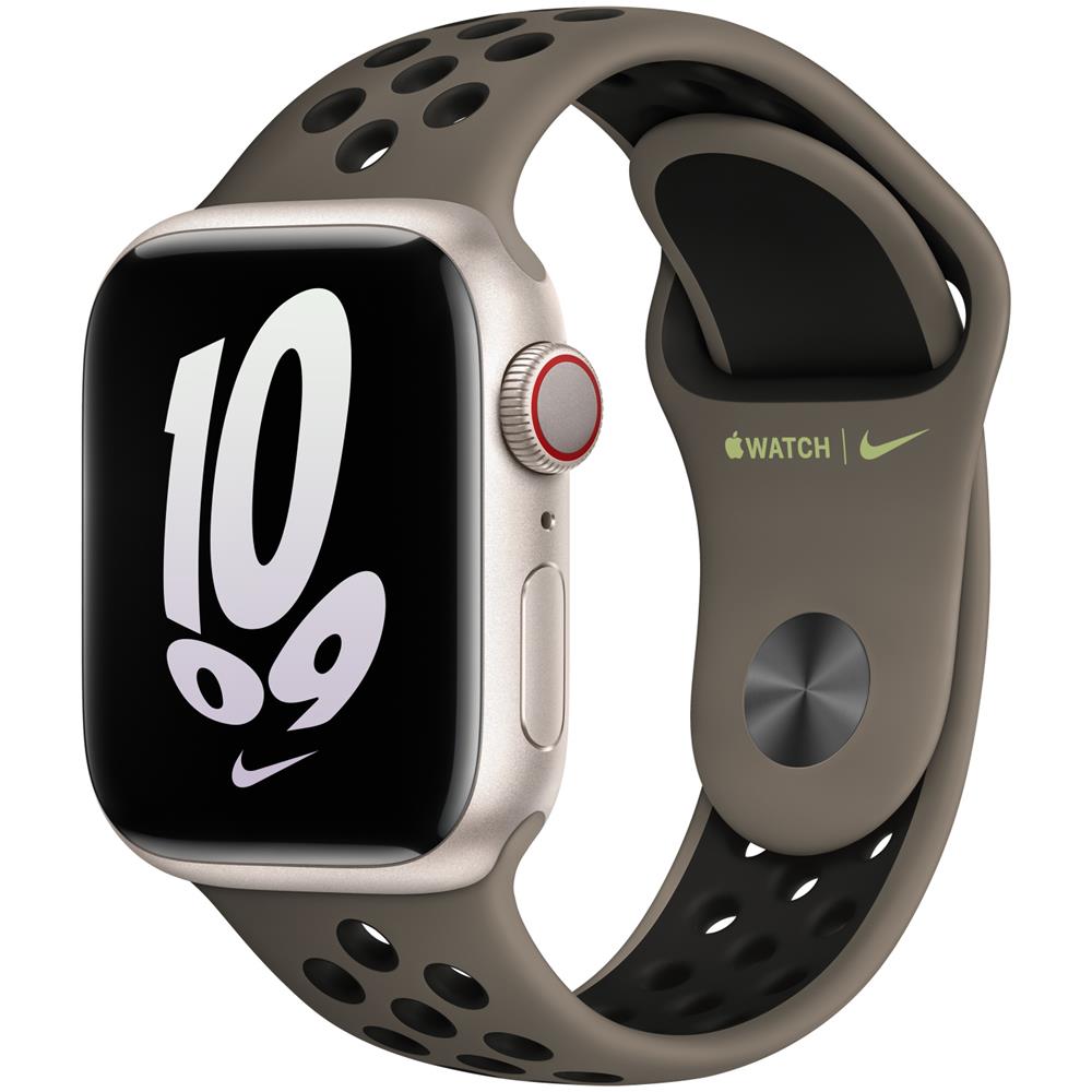 Cinturino 41mm Olive Grey /Black Nike Sport Band - Foto 2