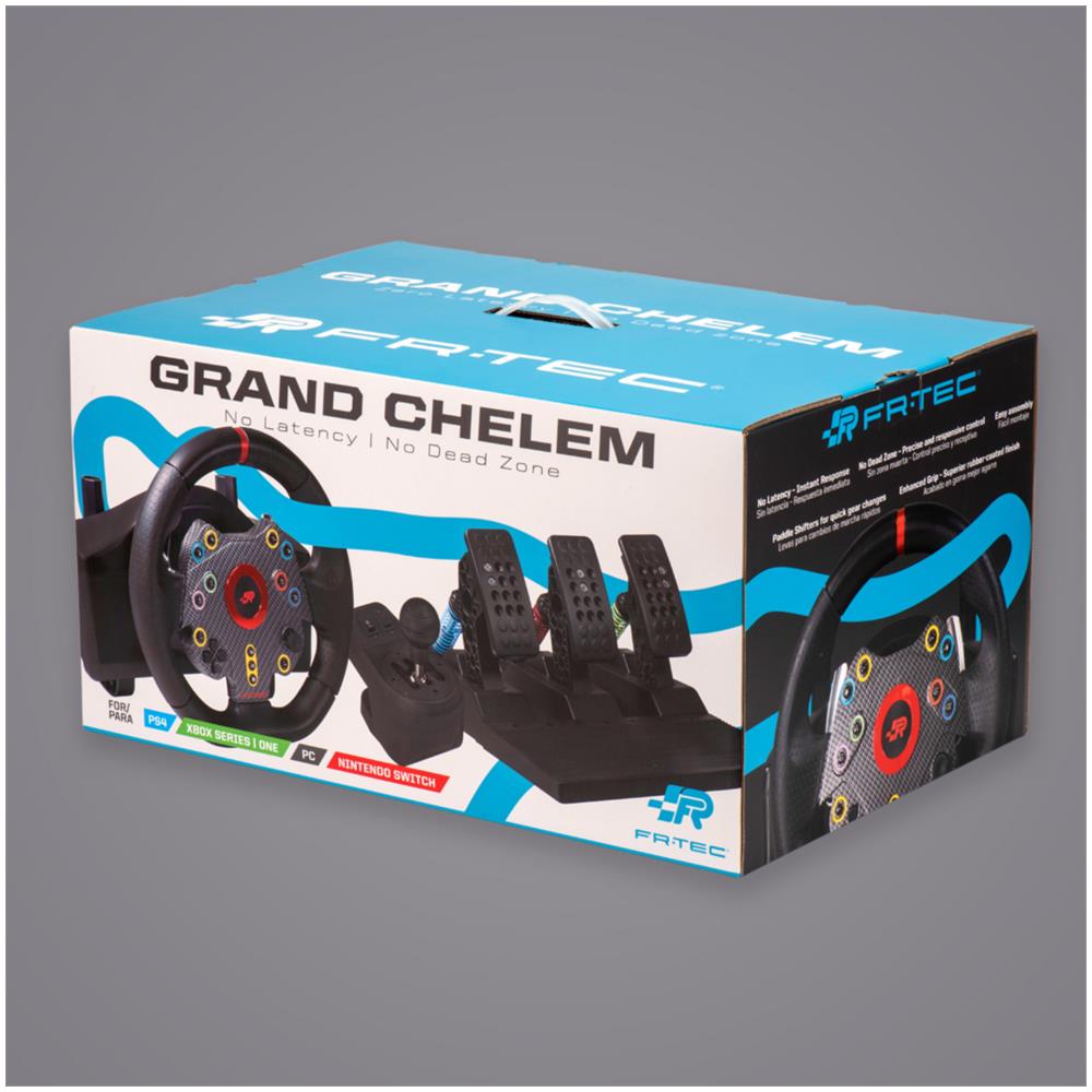 FT7016 periferica di gioco Nero Volante + Pedali + Joystick PC, PlayStation 4, Xbox One, Xbox Series S, Xbox Series X - Foto 4