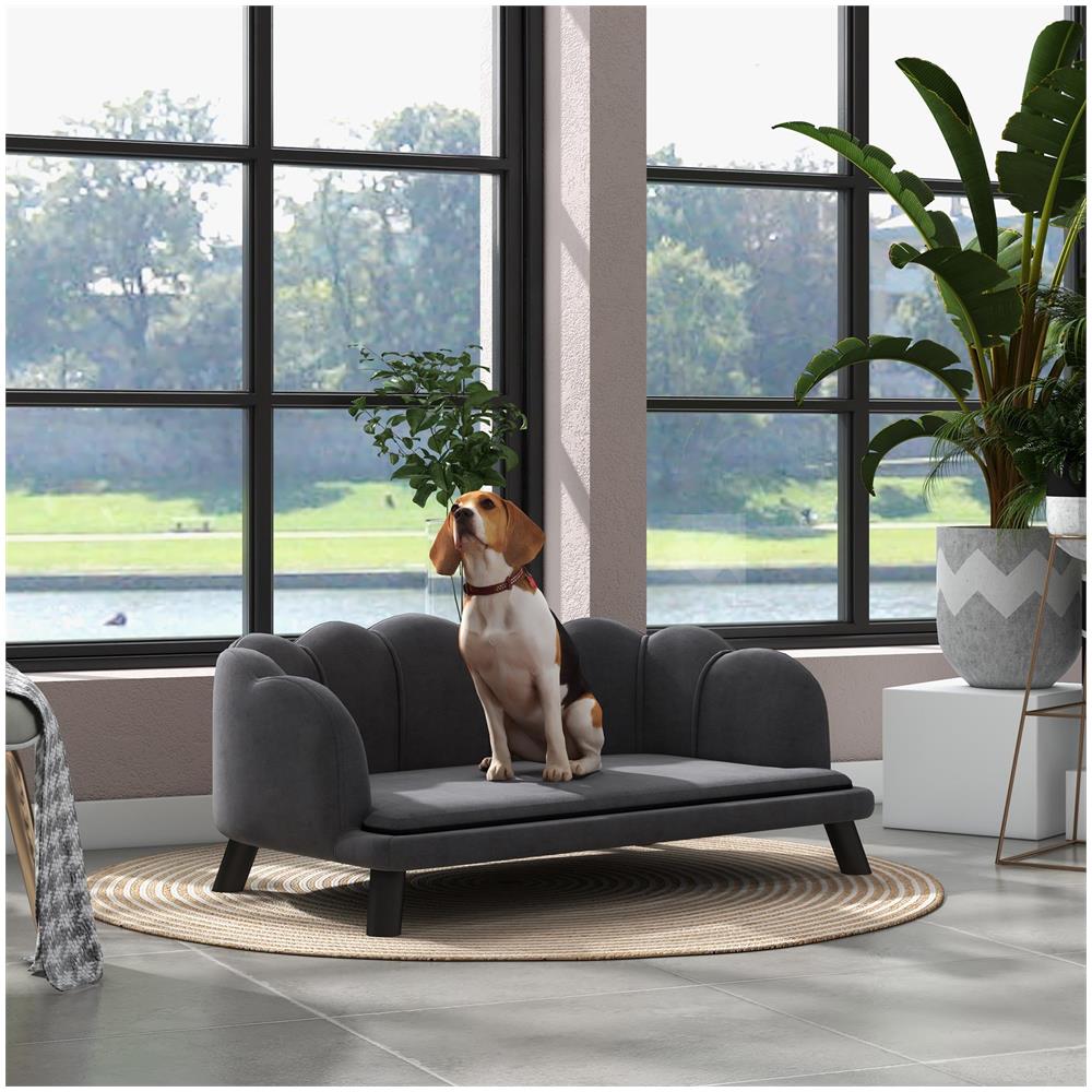 Divano per Cani di Taglia Medio-Grande con Rivestimento Sfoderabile e Lavabile - Foto 2