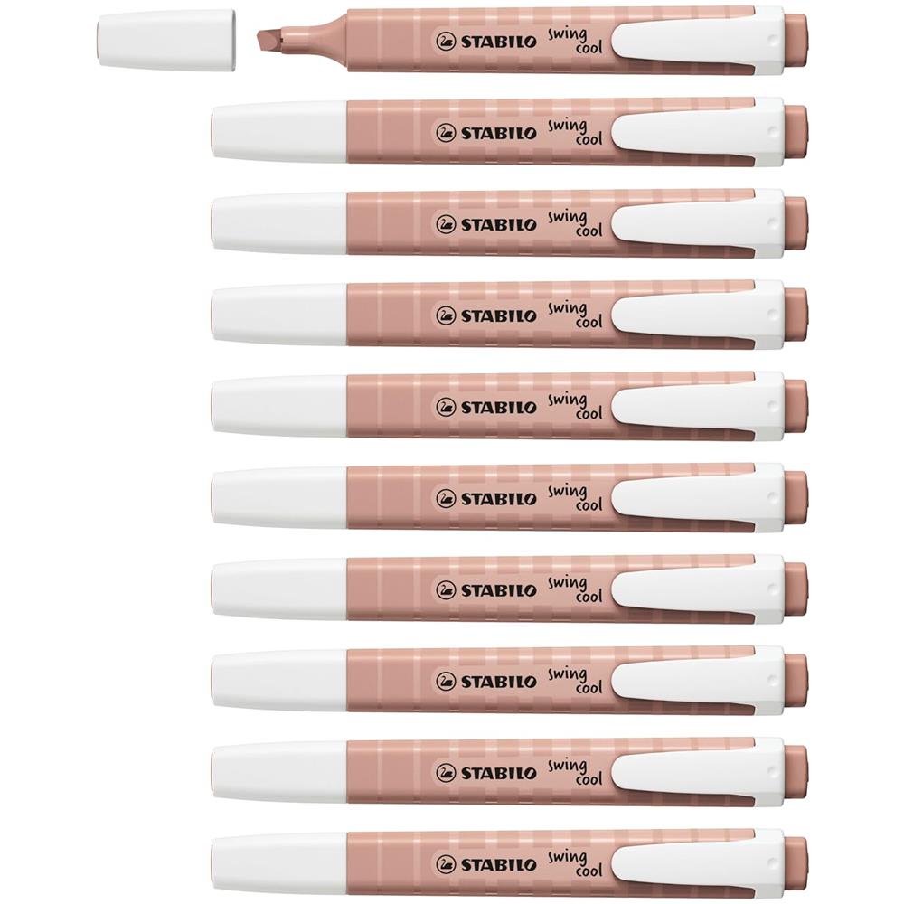 swing cool NatureCOLORS - Evidenziatore - Confezione da 10 - Fava di Cacao - Foto 1