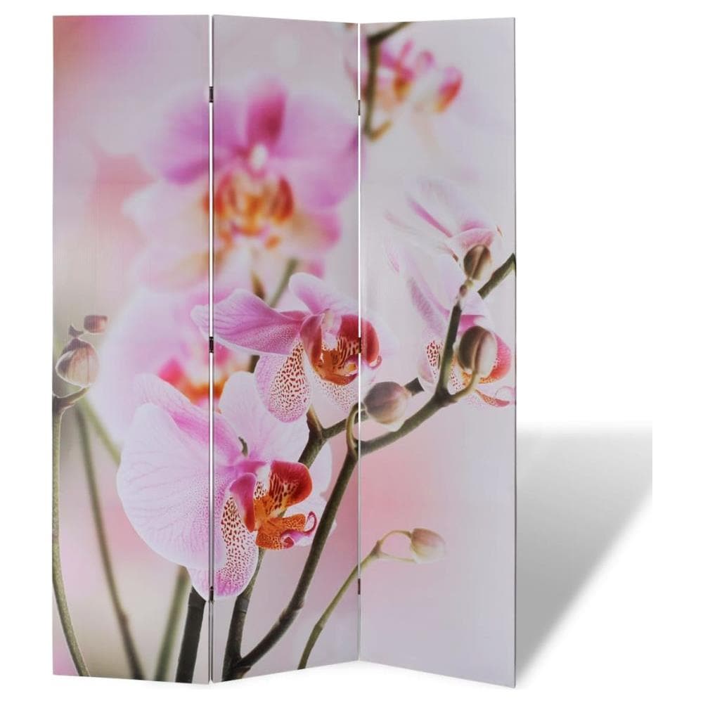 Paravento Pieghevole 120x170 cm con Stampa Fiore - Foto 1