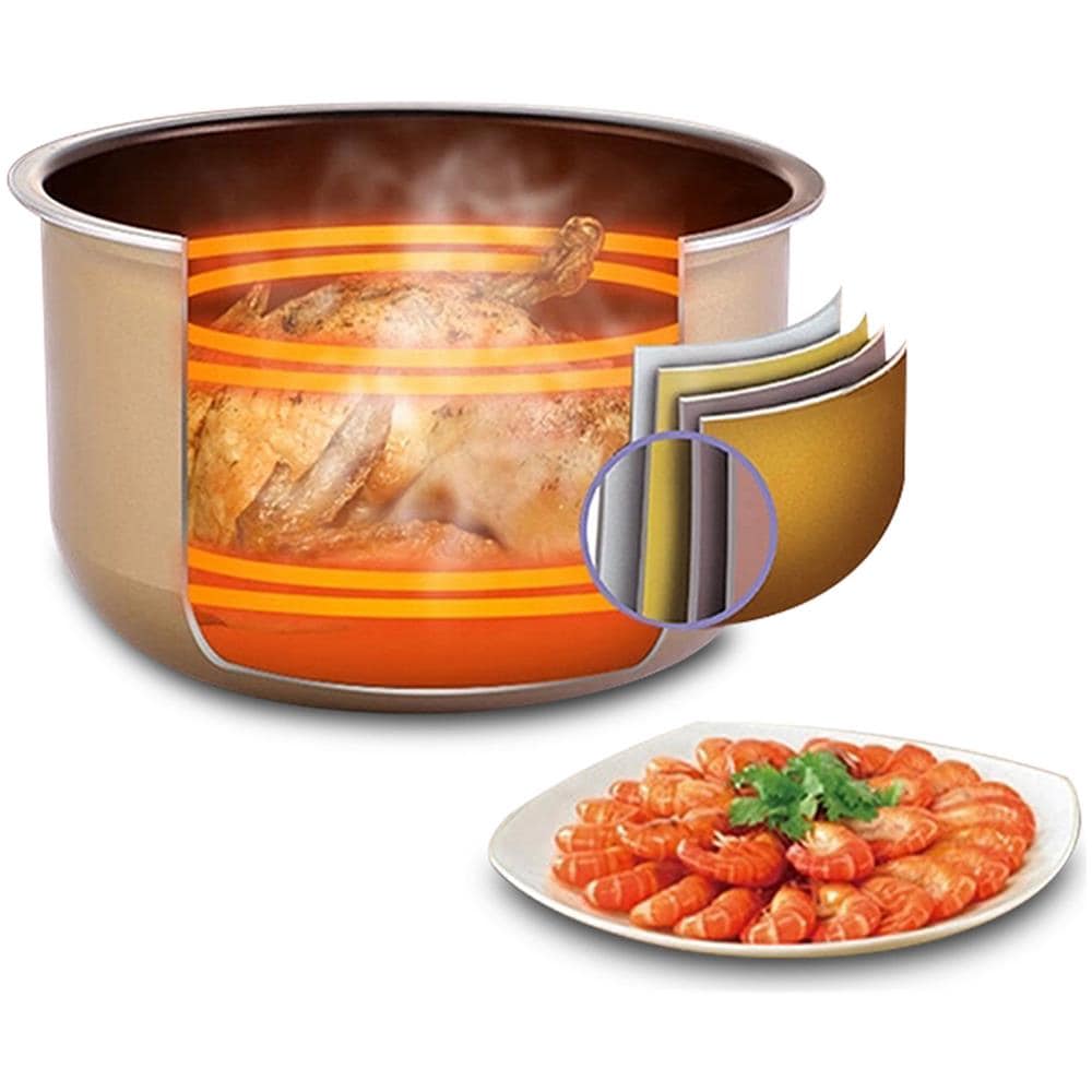 Multicooker Capacità 5.5 L Potenza 1000 W - Foto 8