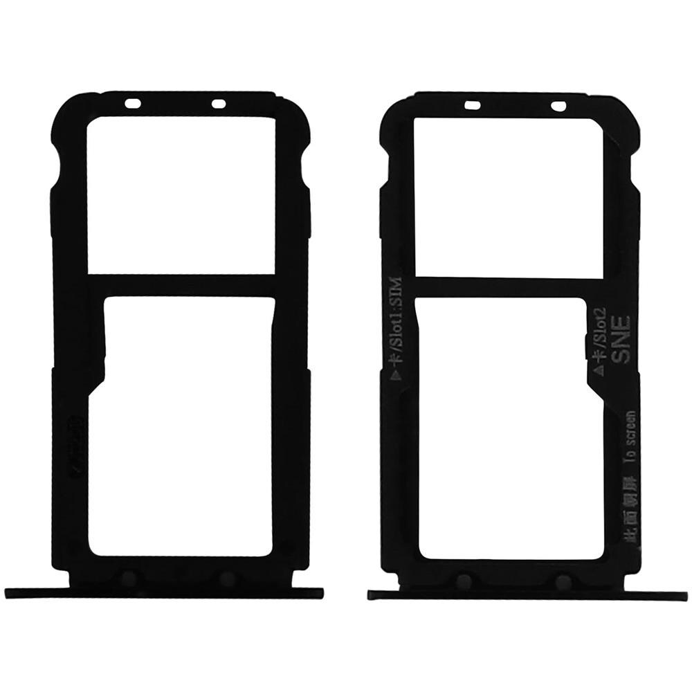 Slot Scheda Sim Huawei Mate 20 Lite Slot Adattatore Di Ricambio Nero - Foto 1