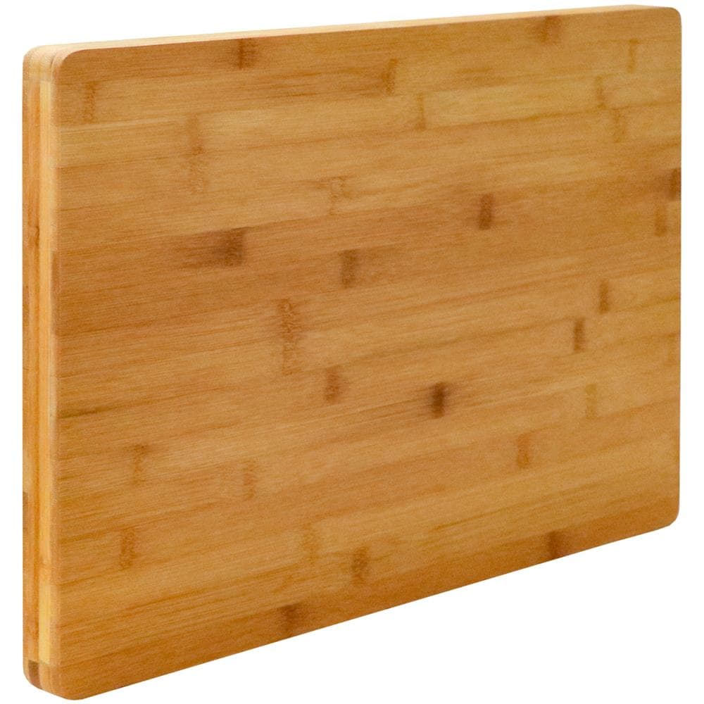 Tagliere Professionale Xln Legno Di Bambù 50x35x3 Cm Tavola Grande - Foto 2