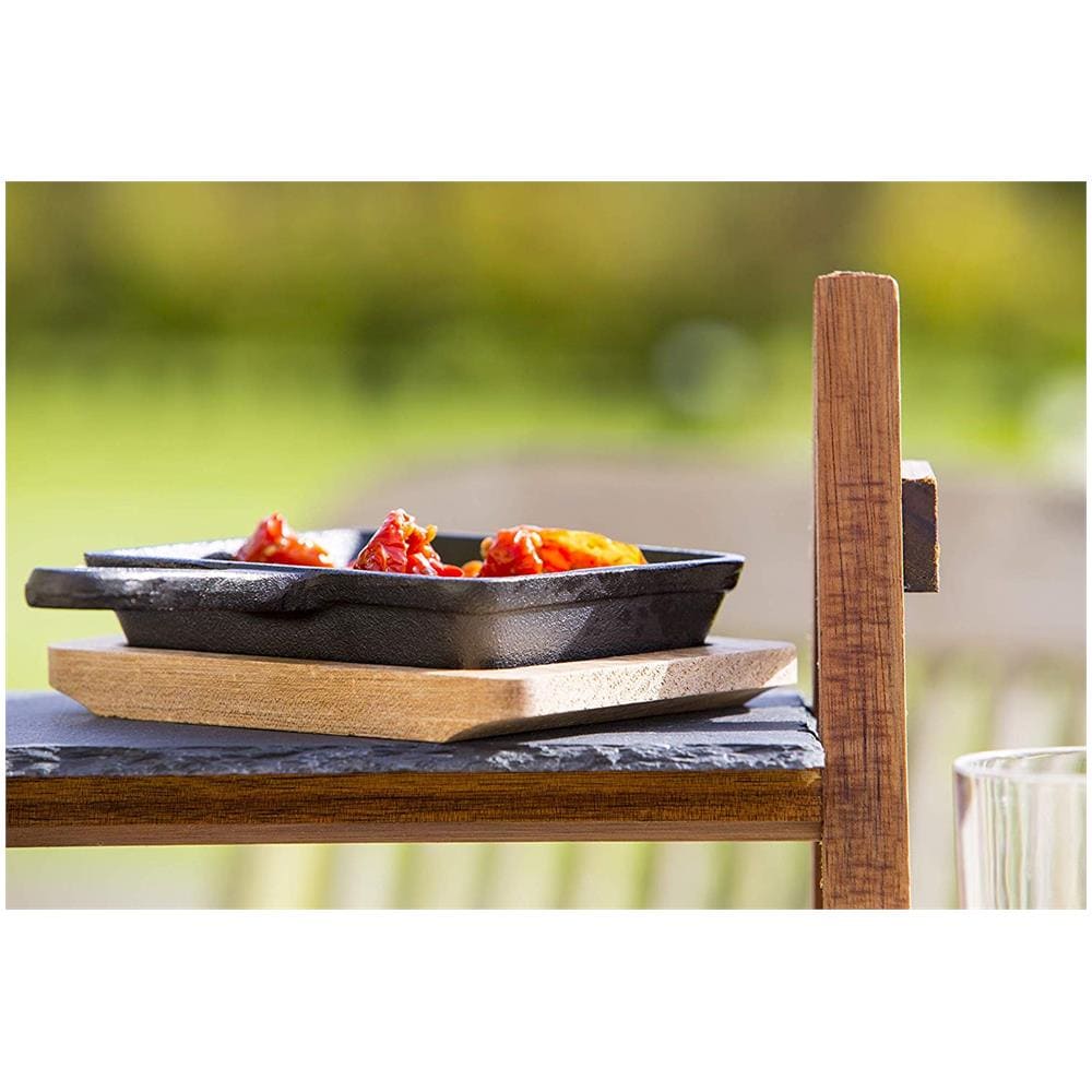 Kitchen Craft, Vassoietto A 2 Piani, Modello Artesa, In Legno Di Acacia, 40 X 30 X 25 Cm - Foto 2