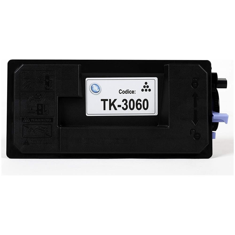 TONER COMPATIBILE -  Kyocera Tk-3060 1t02v30nl0 Per Ecosys M3145idn, Ecosys M3645idn Fornito Di Intelligent Chip Capacità 14500 Copie Made In Italy - Foto 4