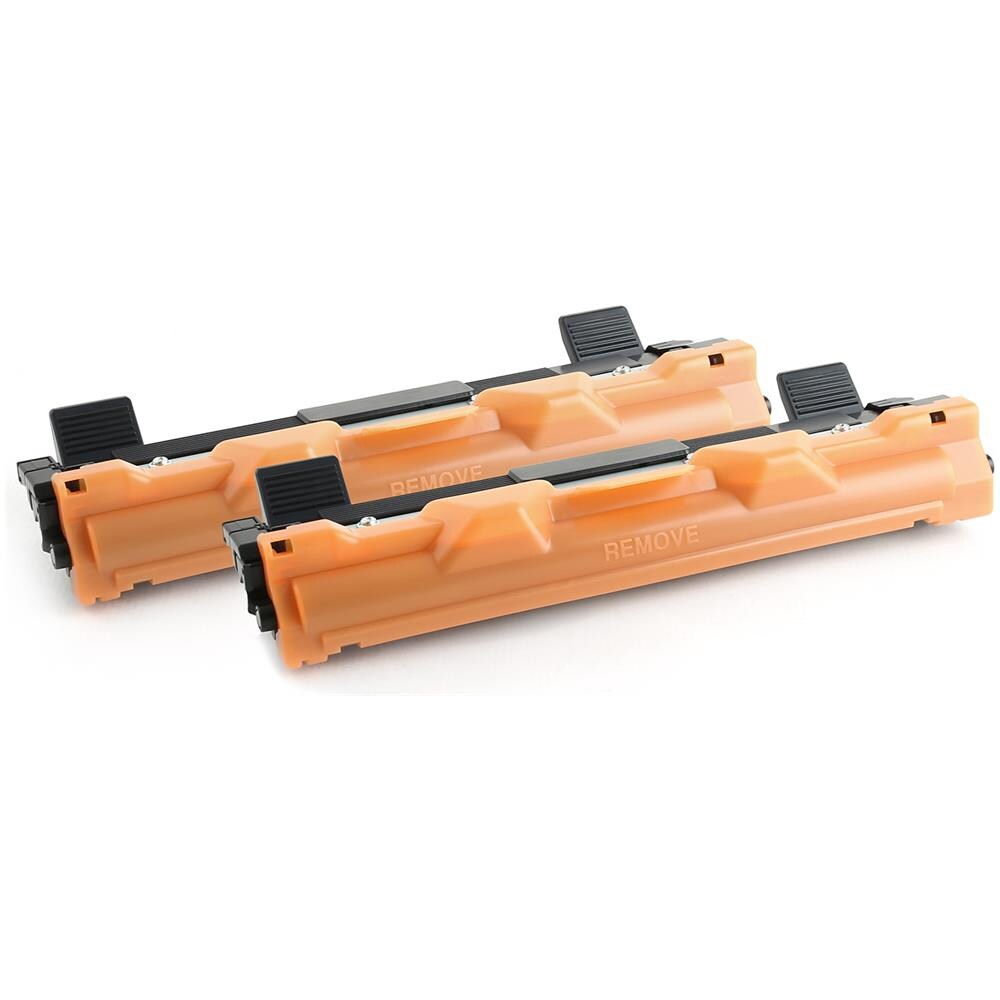 Toner Set, 2 Cartucce 2x 1000 Pagine Sostituisce Brother Tn-1050 Toner Per Brother Dcp1510, Dcp1512, Dcp1610w, Dcp1612w, Hl1110, Hl1112, Hl1210w, Hl1212w, Mfc1810, Mfc1910w - Foto 1