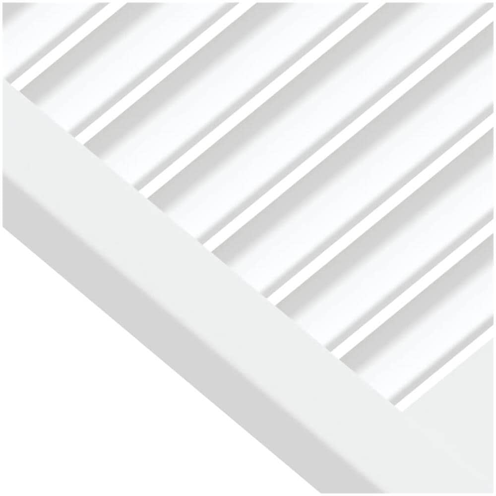 Ante a Lamelle 2 pz Bianche 61,5x49,4 cm in Legno di Pino - Foto 2