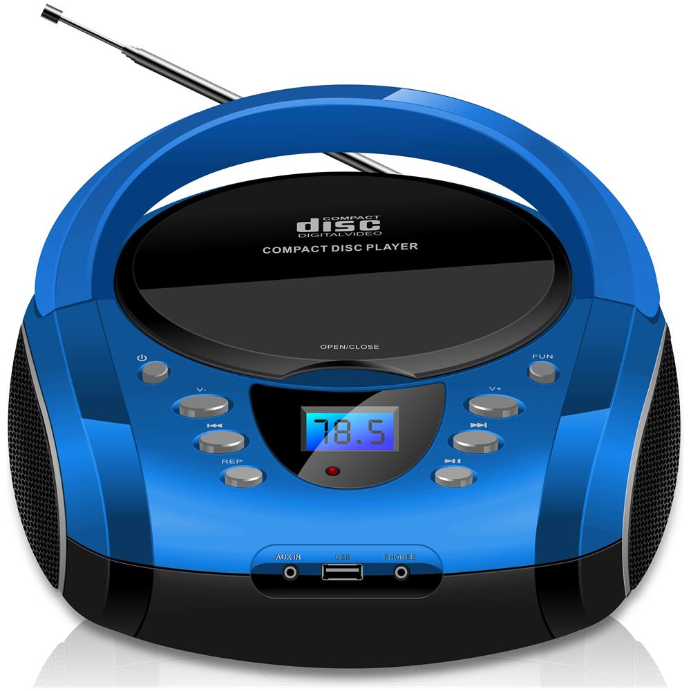 Cl-710 Lettore Cd Blu - Foto 1