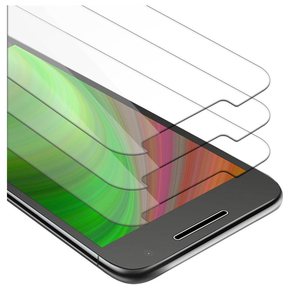 3x Pellicola Di Armatura Compatibile Con Motorola Moto G4 Play In Elevata Trasparenza - 3x Vetro Temperato (tempered) Di Protezione Del Display In Durezza 9h Con 3d Touch - Foto 1