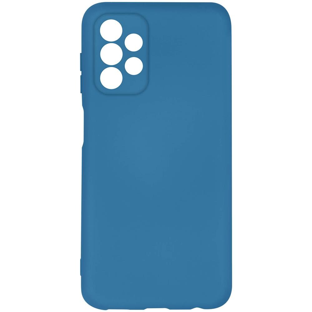 Cover Per Samsung Galaxy A13 4g Silicone Semi-rigido Soft-touch Blu - Foto 1