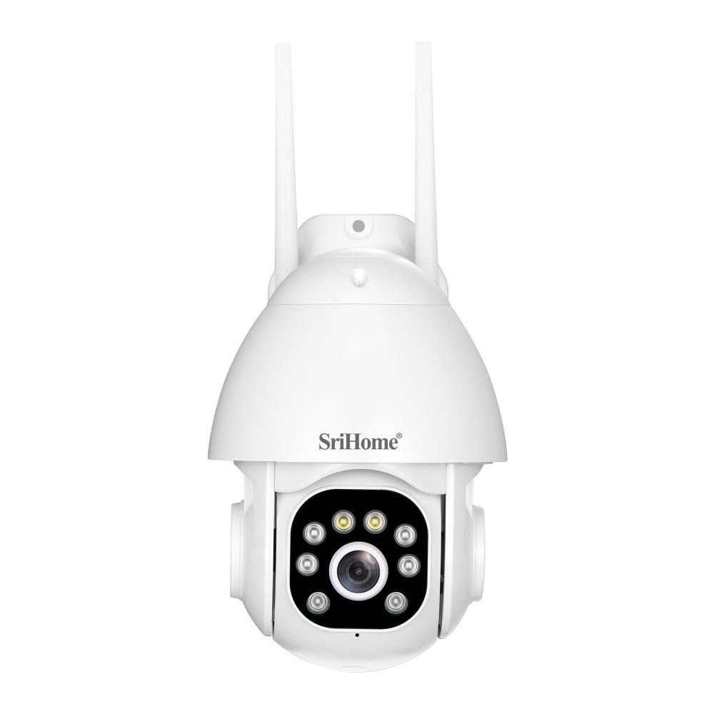 Sh039b Srihome Audio: Built-in 3 Megapixel Wifi Starlight Ap Hotspot Sd Card Sirena Allarme - Foto 1