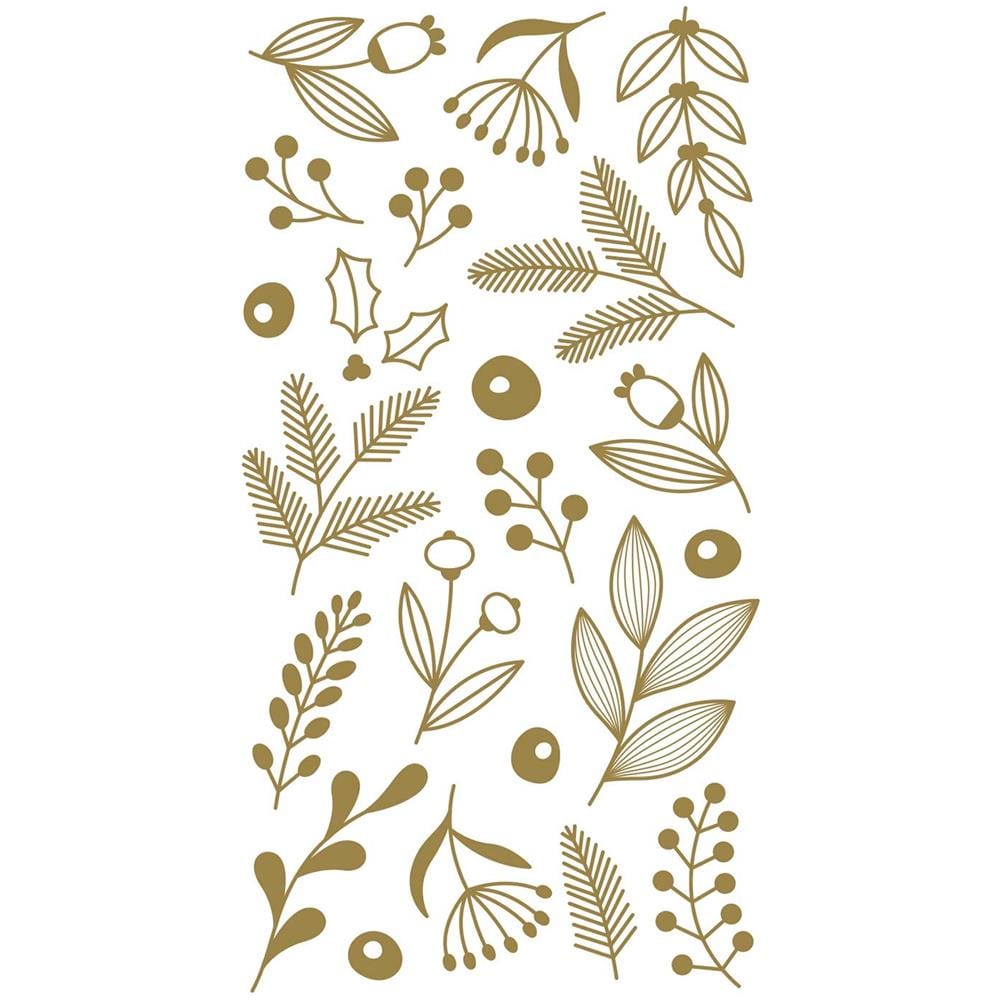Adesivi Puffies - Fogliame D'oro - Foto 1