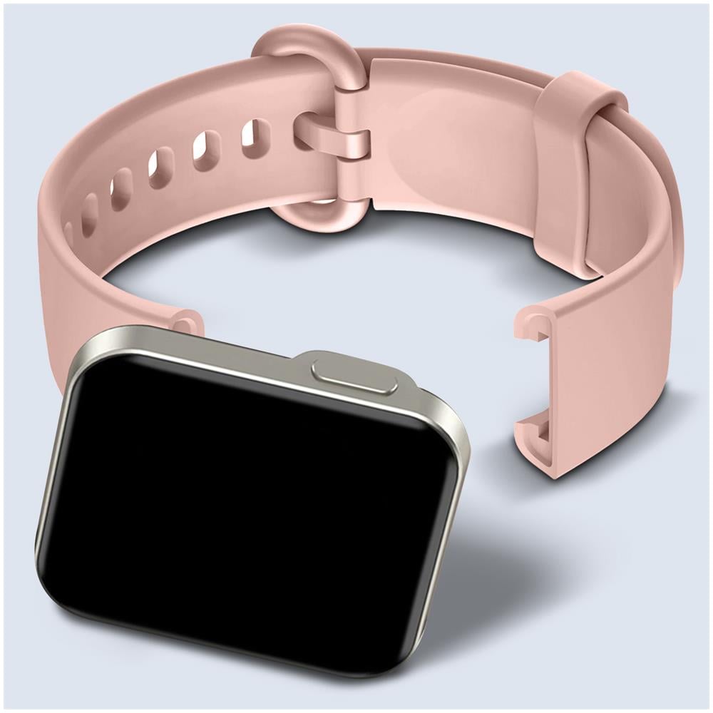 Cinturino Per Xiaomi Mi Watch Lite / Redmi Watch Silicone Morbido Rosa - Foto 5