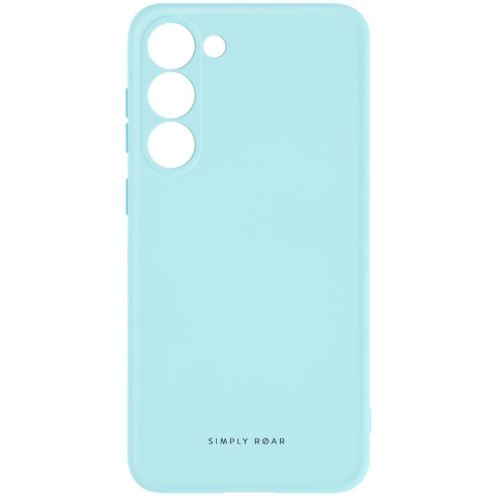 Cover Per Samsung S23 Silicone Opaco Soft-touch Space Celeste - Foto 1