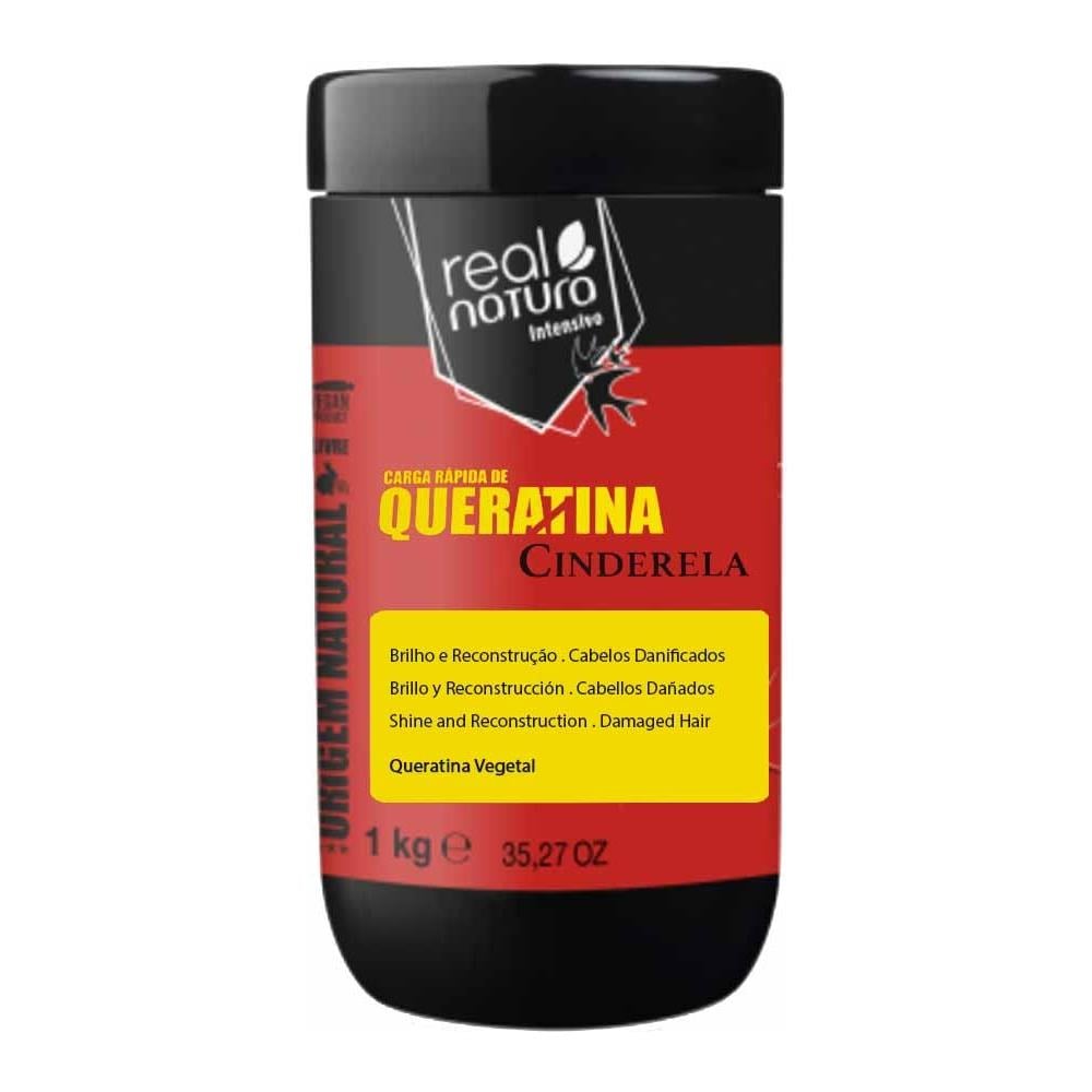 Maschera Cinderela A Carica Rapida Di Queratina Da 1 Kg - Foto 1