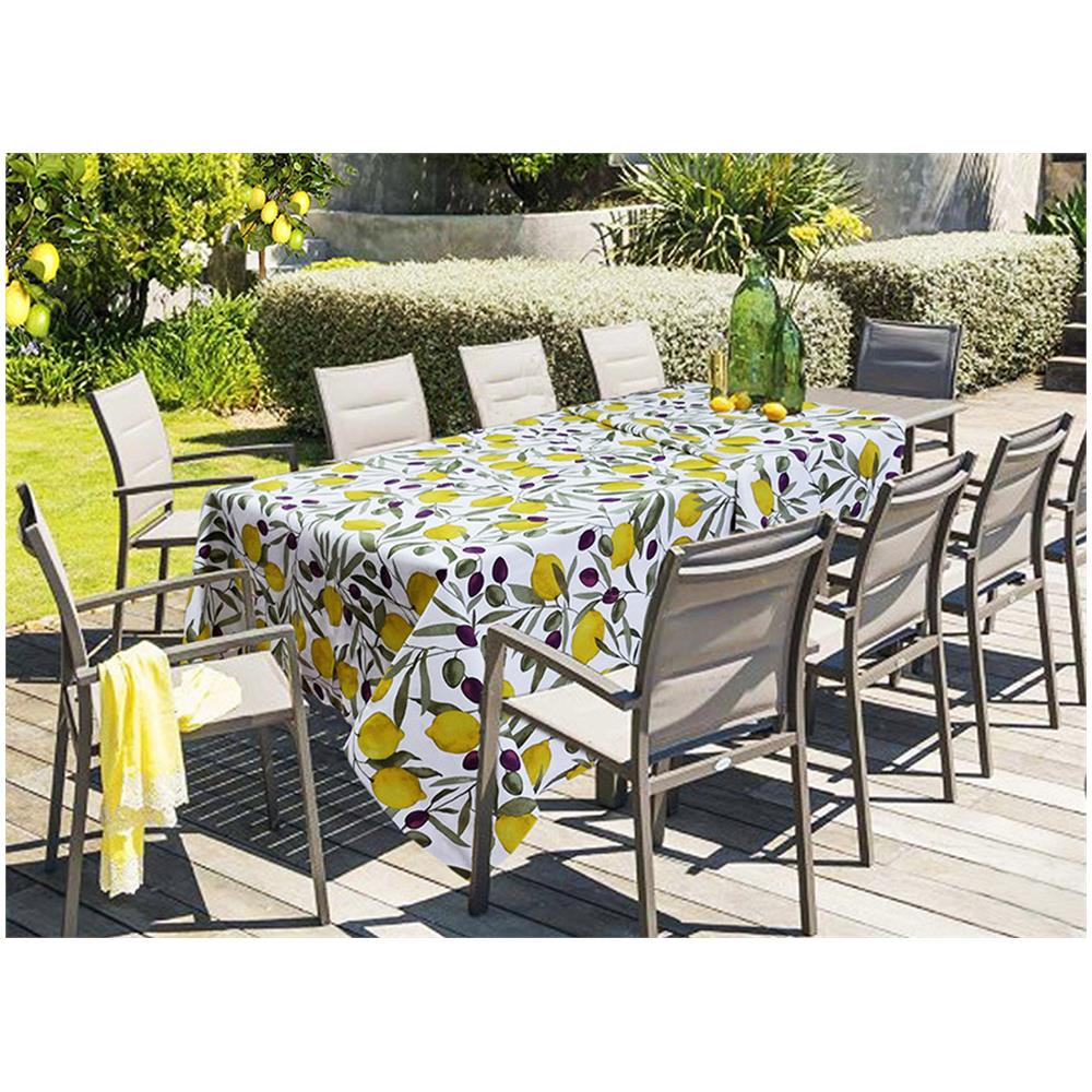 Tovaglia Per Salotto Cucina Tavolo In Cotone Made In Italy 100% Cotone Garda Rp 140x300 Garda - Foto 1