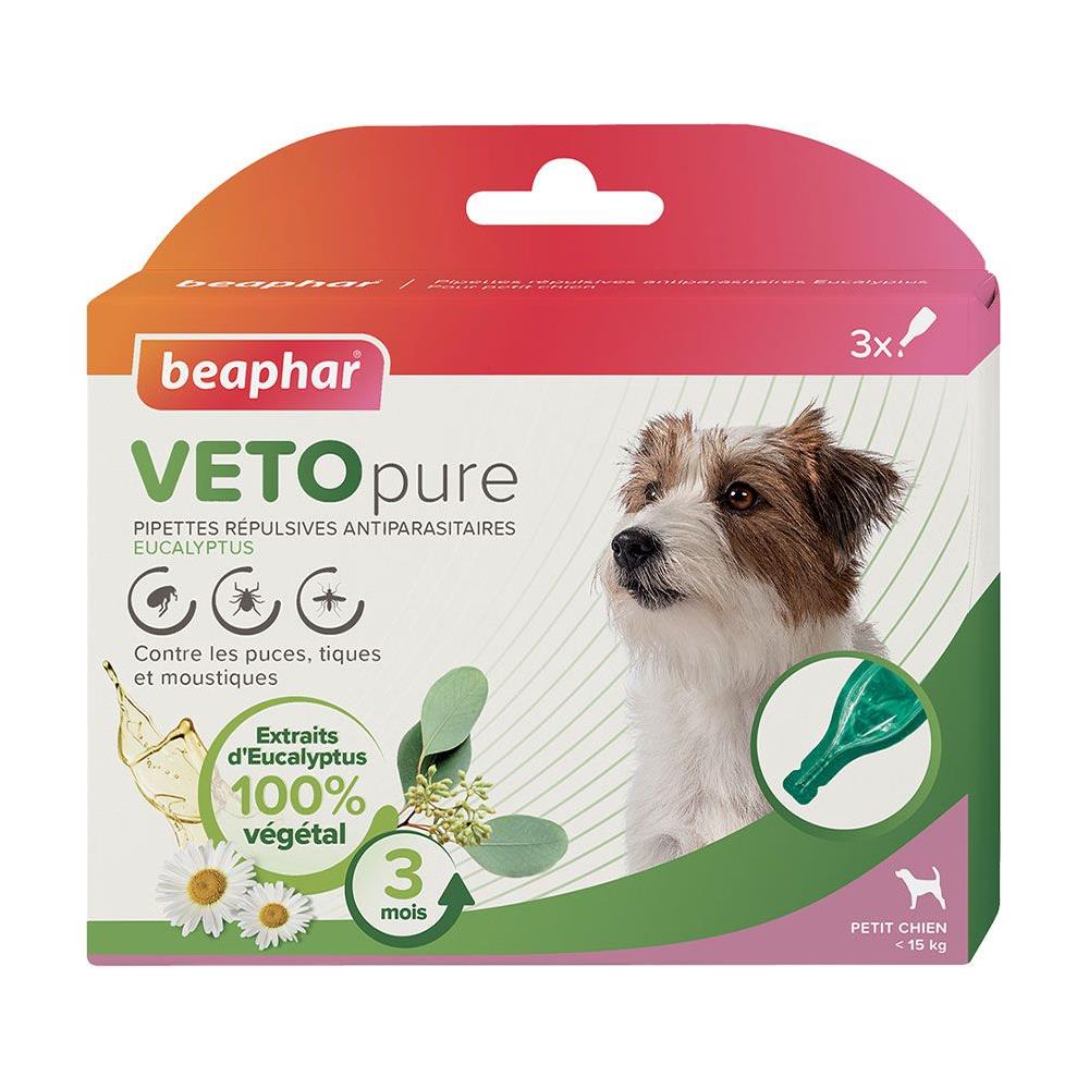 Pipette Repellenti Per Parassiti Vetopure Per Cani Di Piccola Taglia X3 - Foto 1